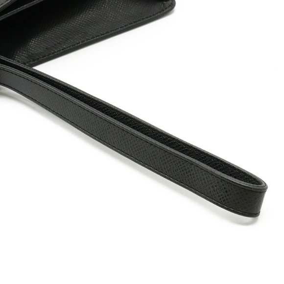 LOUIS VUITTON Louis Vuitton Taiga Celenga Second Bag Clutch Leather Ardoise B... - Picture 4 of 7